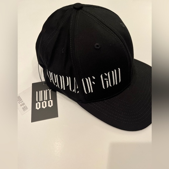Unit 000 Other - People of God Black Baseball Cap by Unit 000